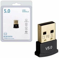 Адаптер Bluetooth 5.0 / Адаптер Bluetooth / Bluetooth 5.0 адаптер / Bluetooth адаптер / Bluetooth адаптер для компьютера / USB Bluetooth адаптер