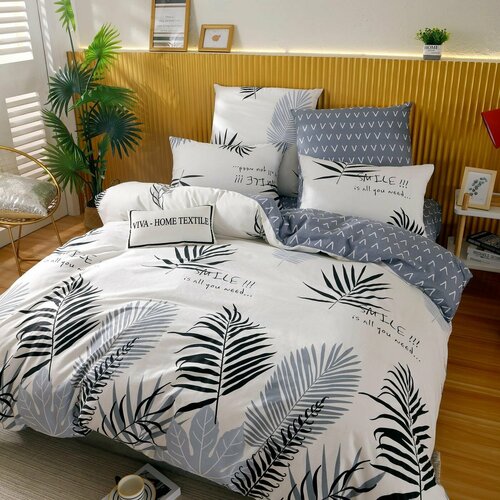 Комплект постельного белья из поплина 100 хлопок Евро 3970₽