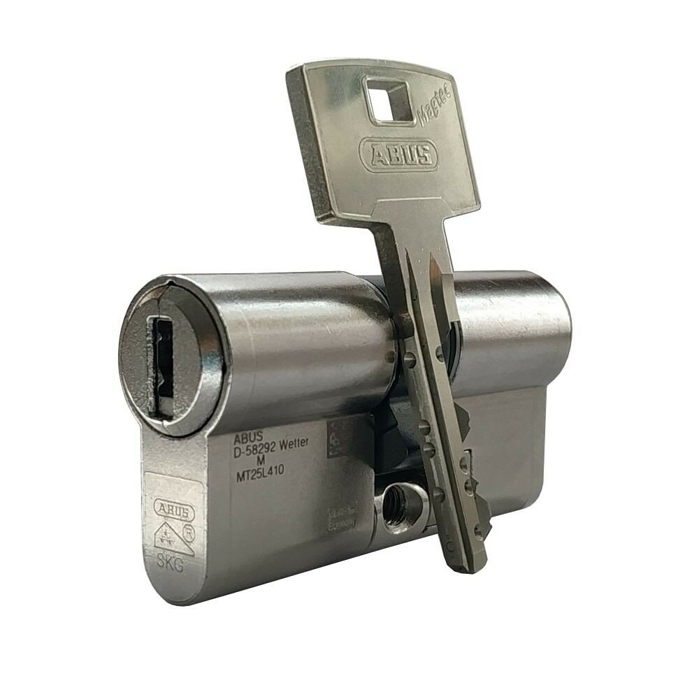 Abus Цилиндровый механизм ABUS Magtec 2500. ME (60)30/30 ключ/ключ, никель