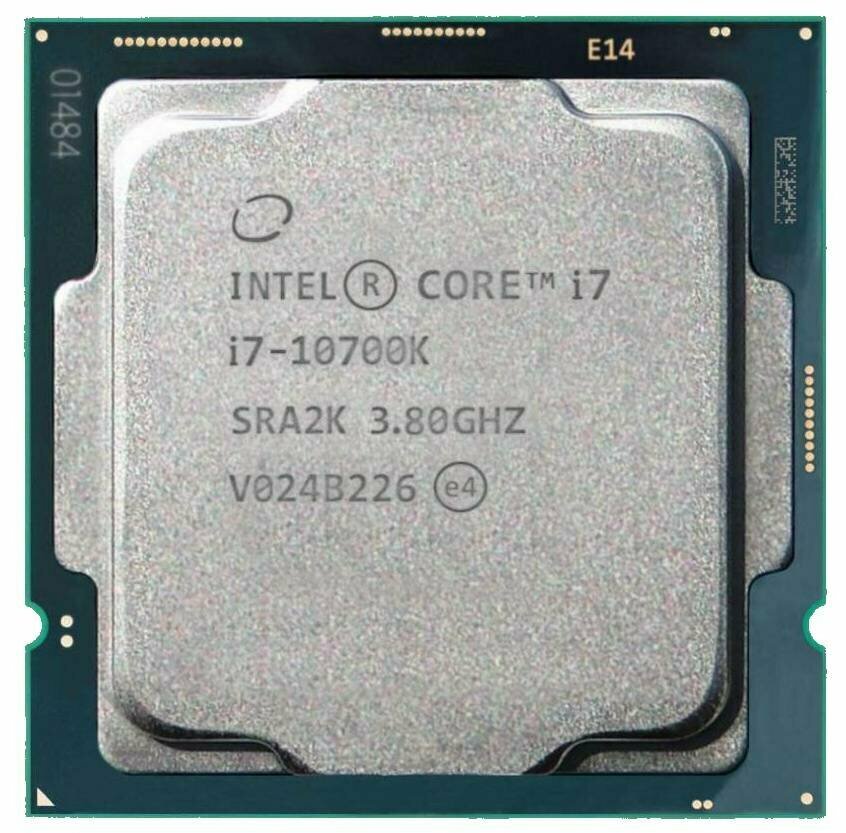 Процессор INTEL Core i7 10700K, LGA 1200, OEM [cm8070104282436s rh72] - фото №5