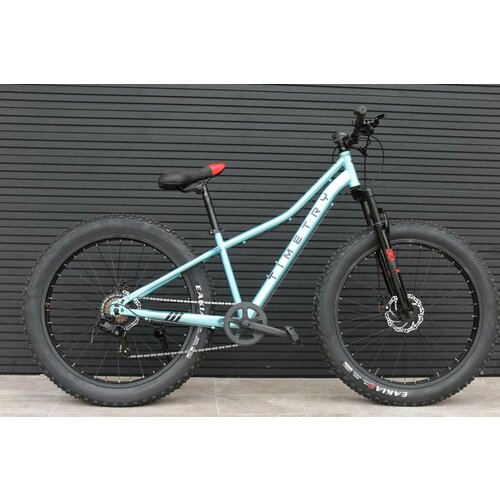 Велосипед фэтбайк FATBIKE внедорожный Richiesto TT0657s 26 Рама сталь Hi-TenТ для активного отдыха черный с синим 2661000₽