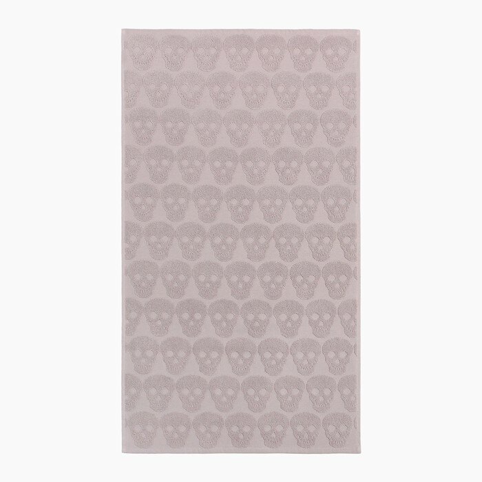 Полотенце махровое Love Life "Sculls" 30*50 см, светло-розовый, 100% хл, 450 гр/м2 - фотография № 3