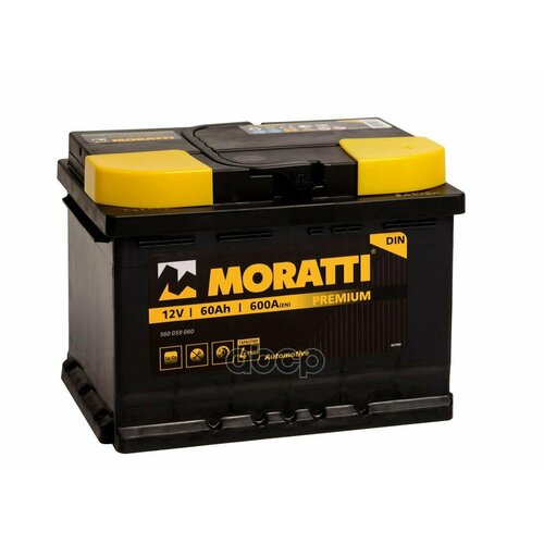 Аккумулятор Moratti 60 О/П ( 600 А) MORATTI арт. 560059060