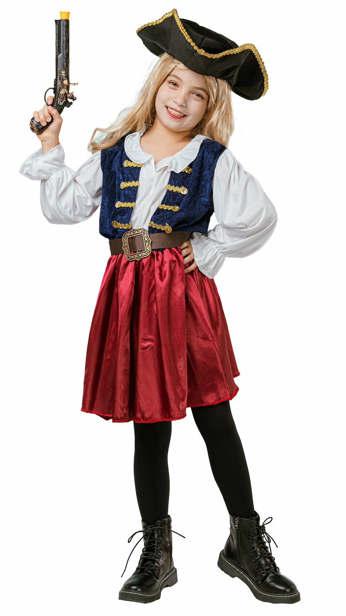 Карнавальный костюм Пирата для девочки детский