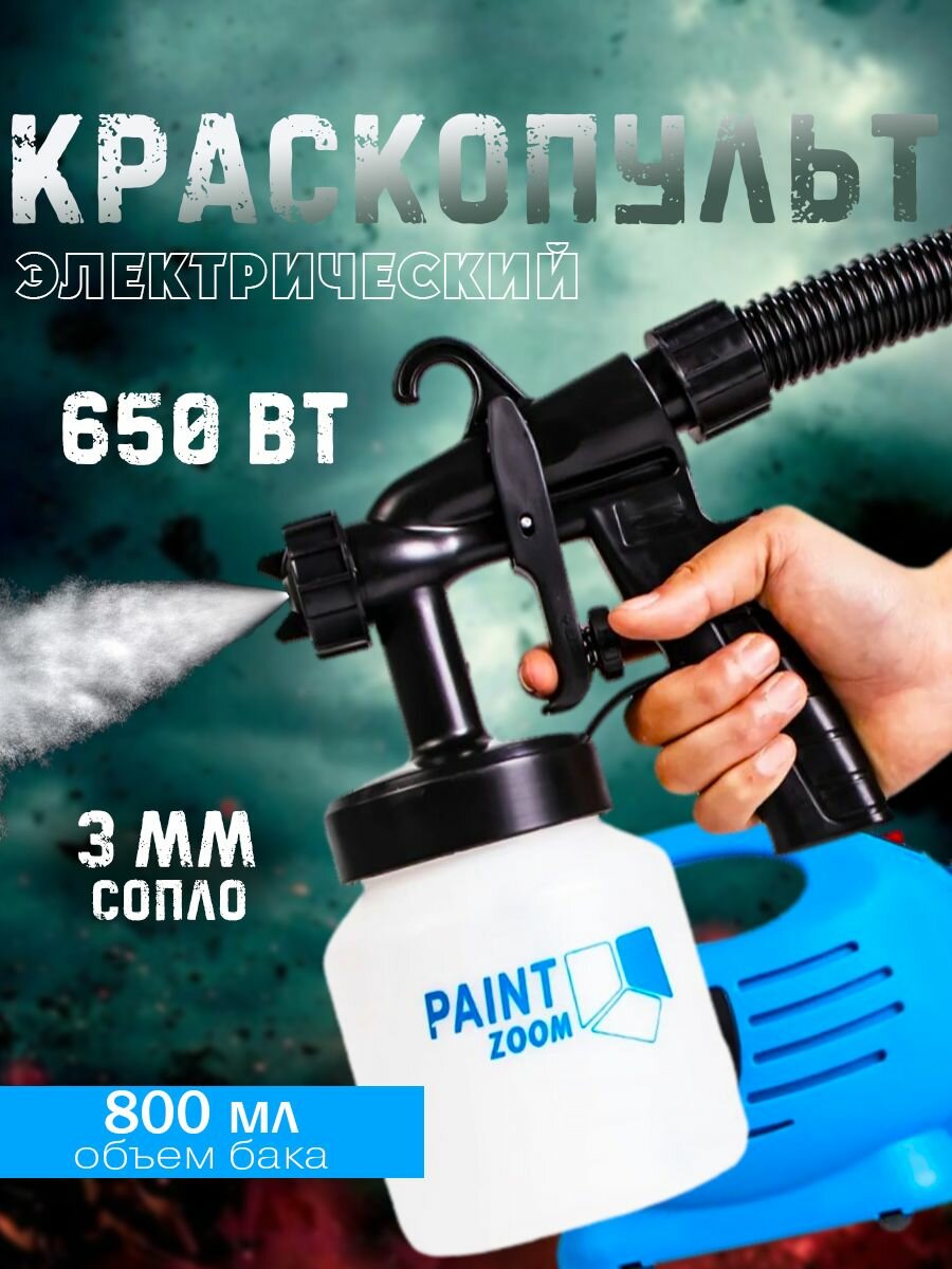 фото Сетевой краскопульт электрический для краски и лака