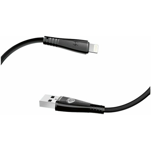 Кабель Itel L21s(ICD-L21s) USB (m)-Lightning (m) 1м черный (упак:1шт)