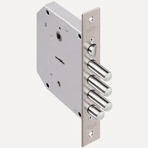 Изображение товара Замок врезной сувальдный с задвижкой и защёлкой Эльбор Базальт 1.05.41, 5 кл. /02646/