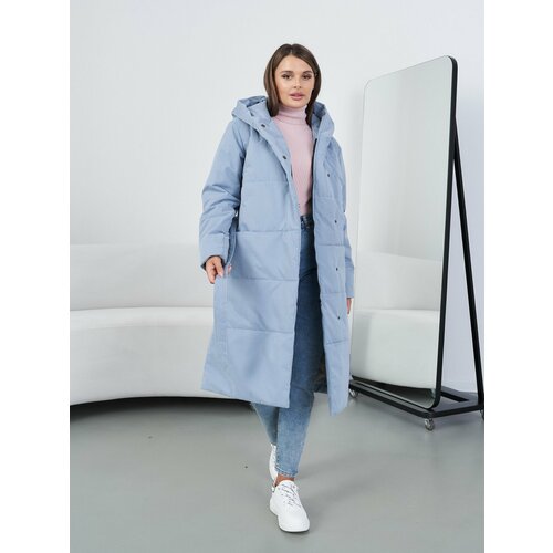 ONICAPE Пальто утепленное, размер XL, голубой