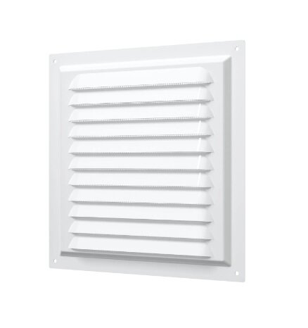 Решетка металлическая белая ERA 2020МЭ 200х200мм