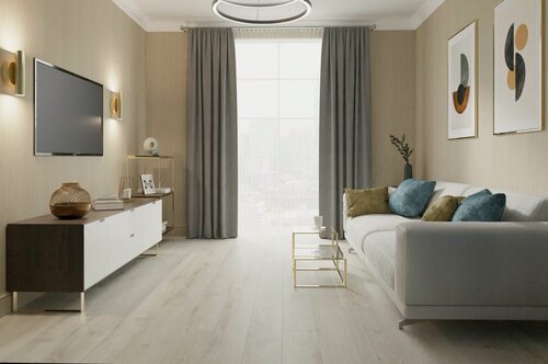 Изображение товара Ламинат Egger Classic 8/33 4V, EPL034 Дуб Кортина белый