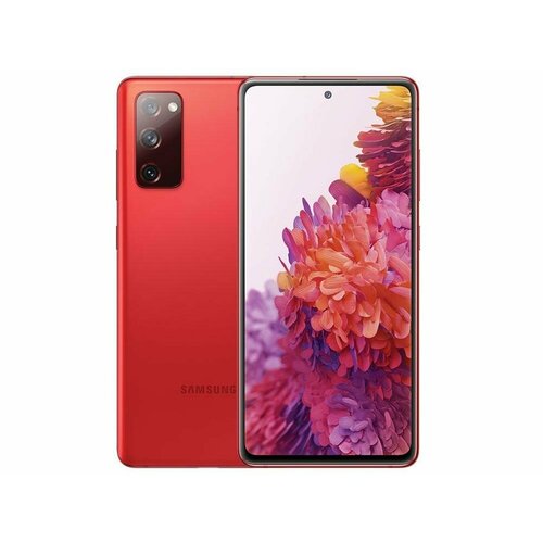 Смартфон Samsung-Galaxy-s20fe-8-128-Red Процессор Qualcomm Snapdragon 865 23000₽