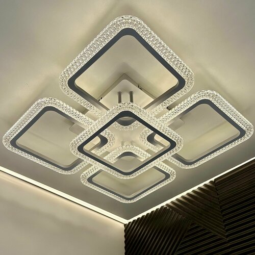 Свет Столицы Люстра потолочная светодиодная с пультом 130 Вт 4090₽