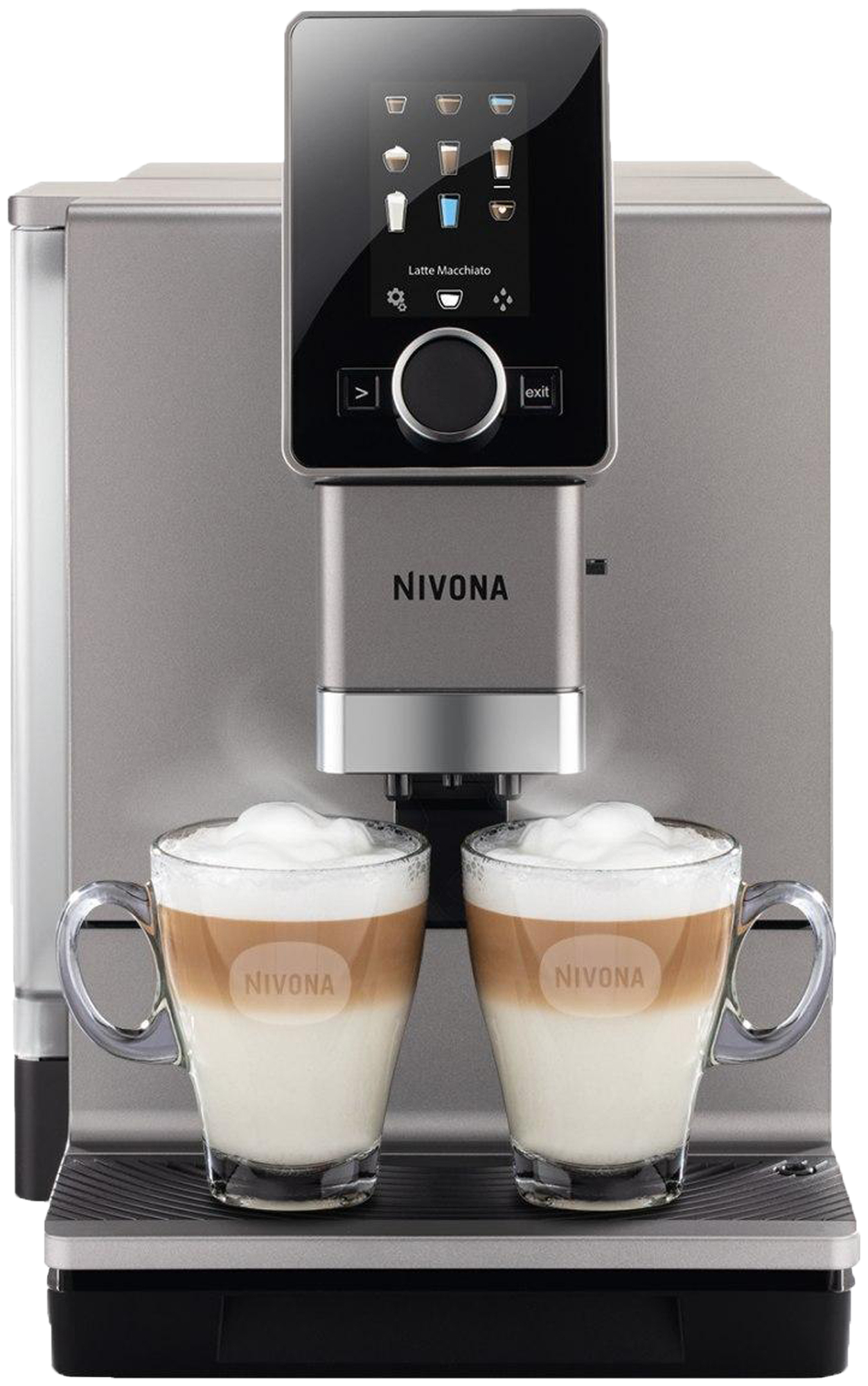 Кофемашина Nivona CafeRomatica NICR 930, матовый черный/хром