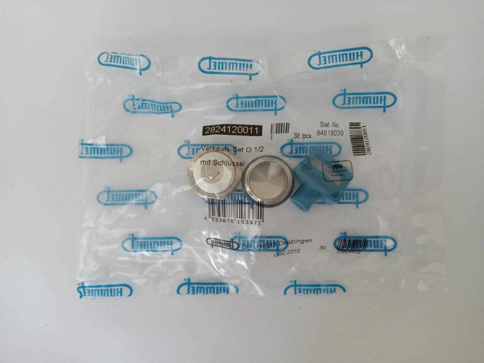 Кран Маевского Hummel, с ключом, 1/2", для воздухоотводчиков