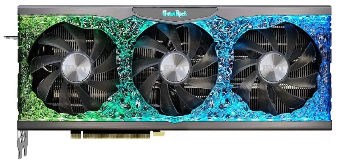 Видеокарта PCI-E Palit 10GB GDDR6X 320bit 8nm 1440/19000MHz HDMI/3*DP - фото №3