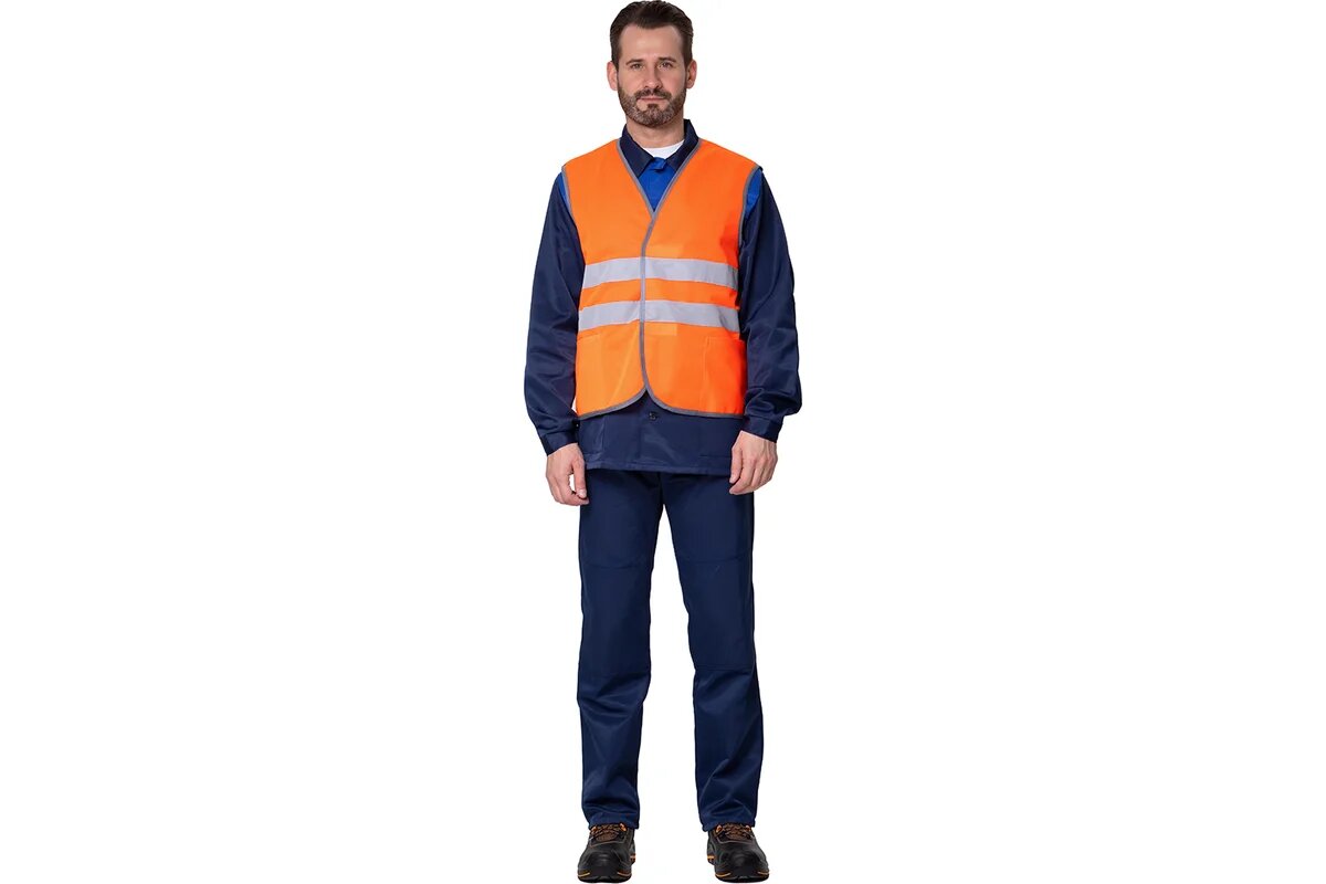 Прабо Жилет сигнальный Спектр Лайт 1 оранжевый 52-54 19477