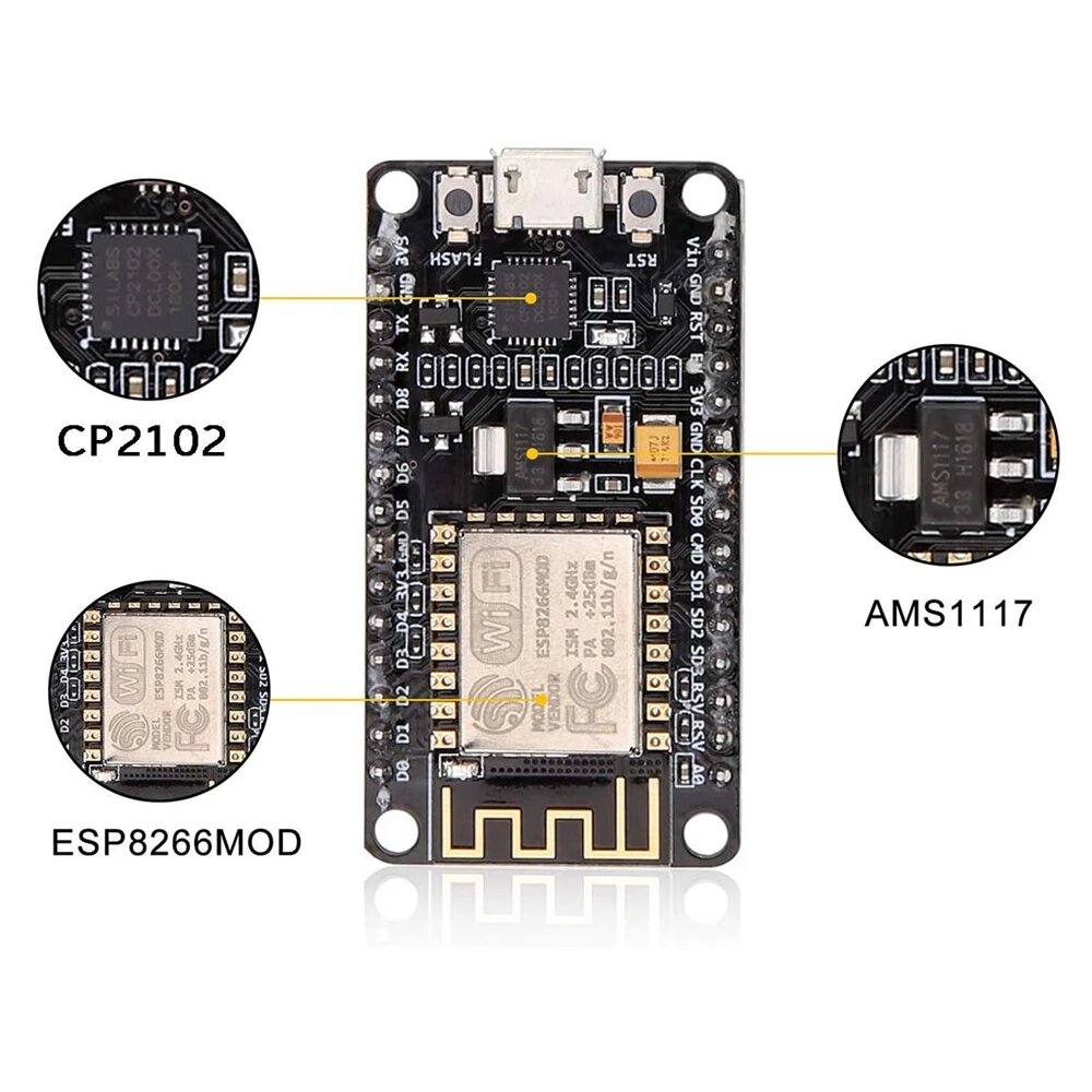 Модуль NodeMcu V3 CP2102