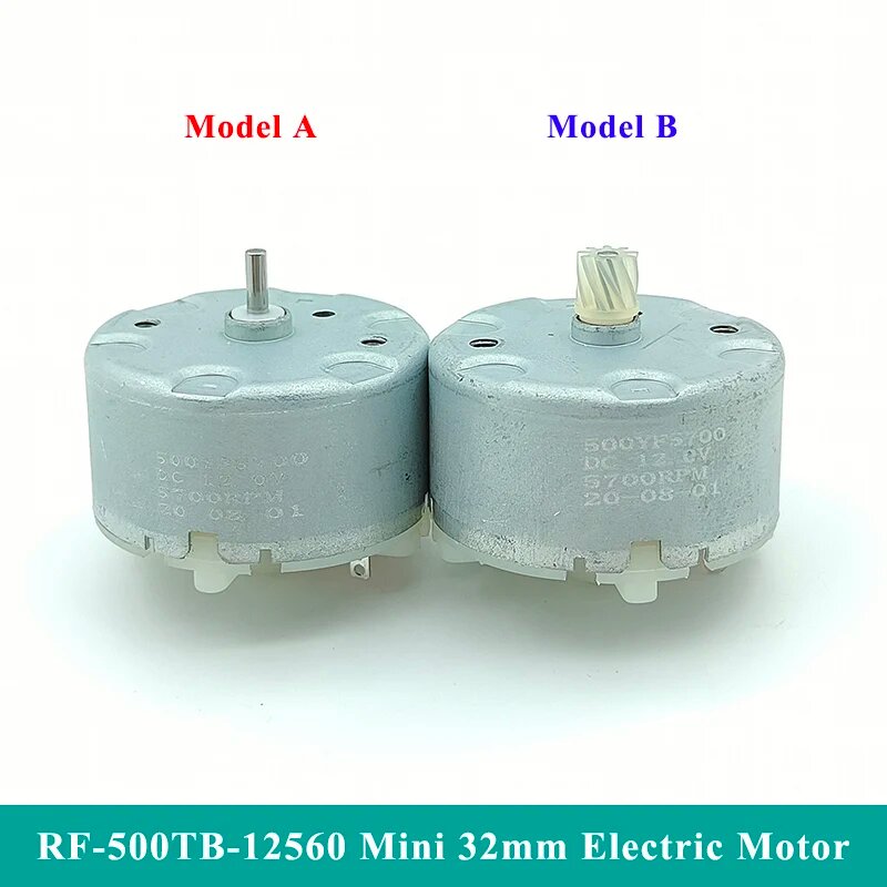 KINGLY MOTOR RF-500TB двигатель постоянного тока 5-12В, 12 В, Model B