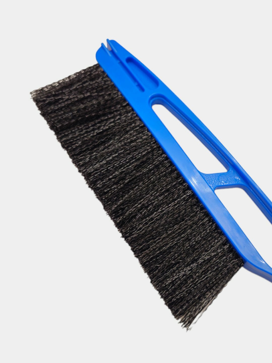 Скребок-щетка для очистки машины от снега, длина 52,5 см, синий — фото 1