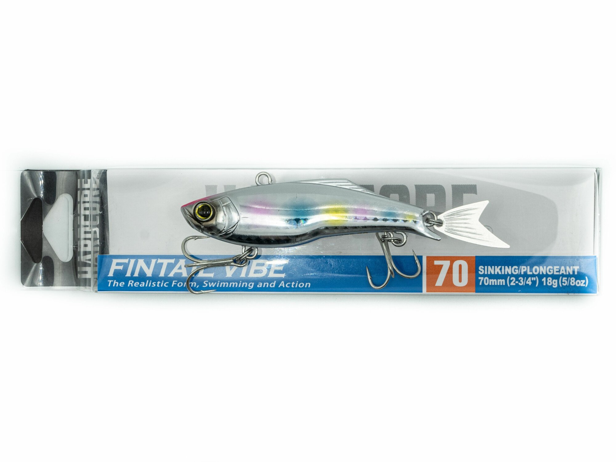 Раттлин Yo-Zuri/Duel Hardcore Finetail Vibe 70S, 18 г, F1186-HCA