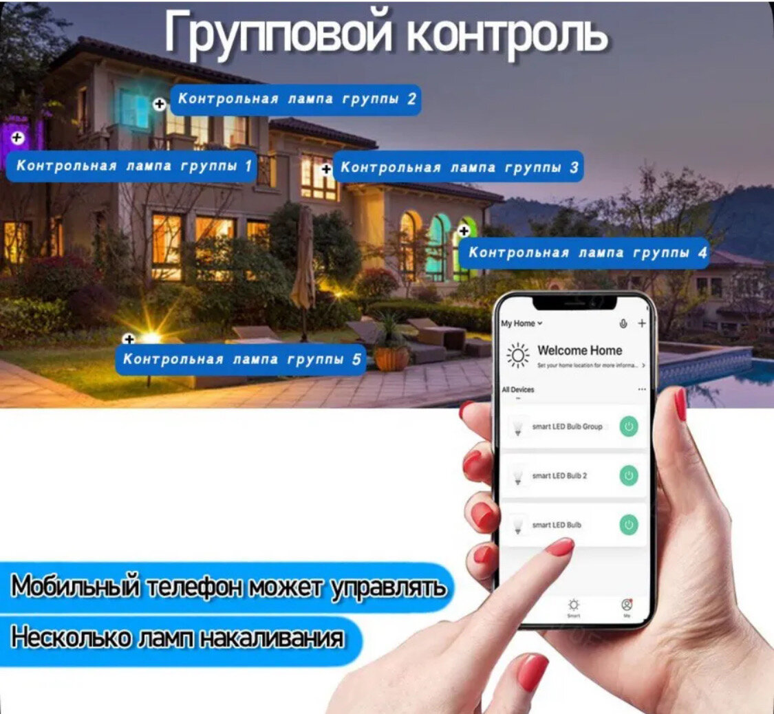 Умная лампочка eWeLink Zigbee с Алисой требуется хаб или Яндекс станция с Zigbee — фото 1