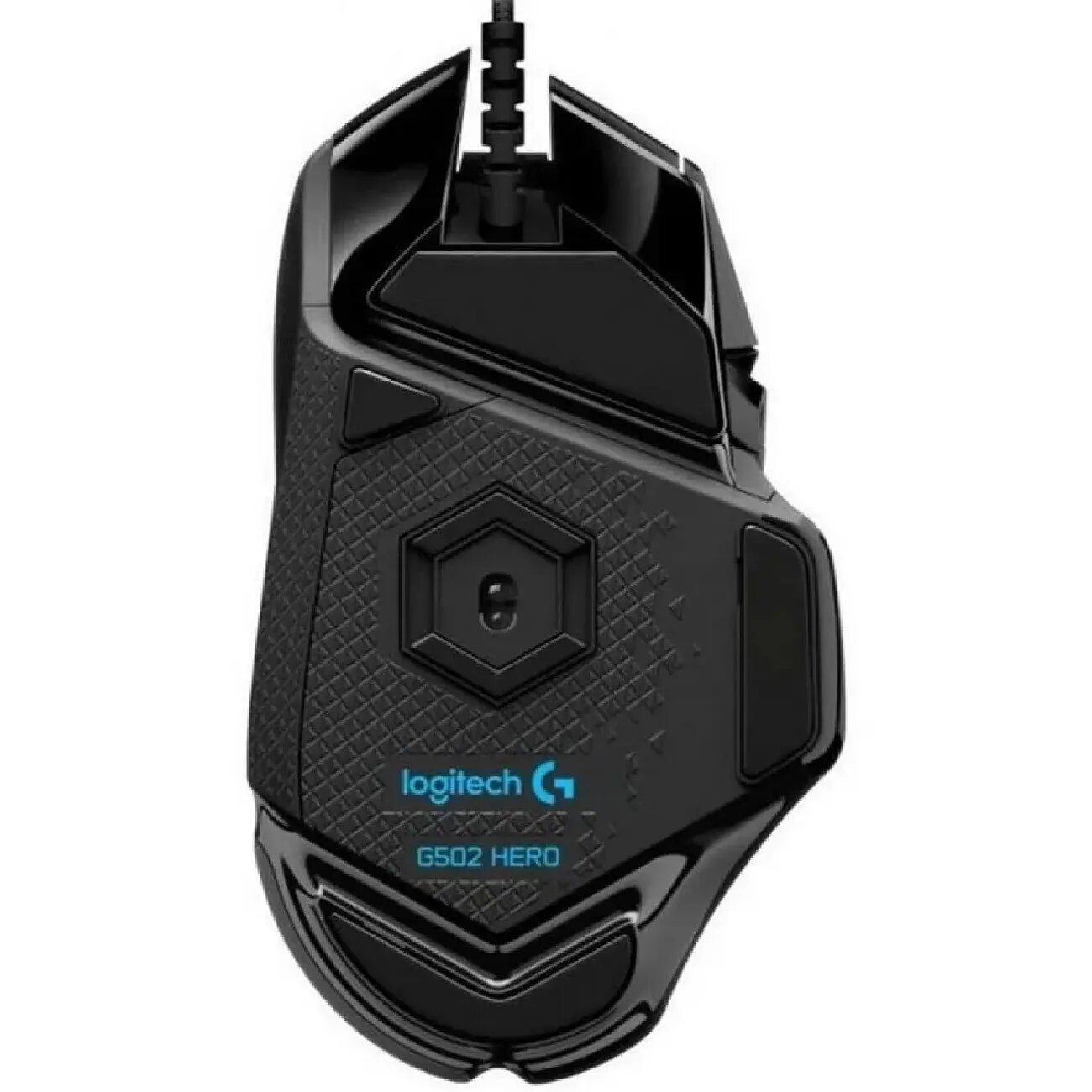 Мышь игровая LOGITECH G502 Corded Gaming Mouse - HERO - BLACK — фото 1