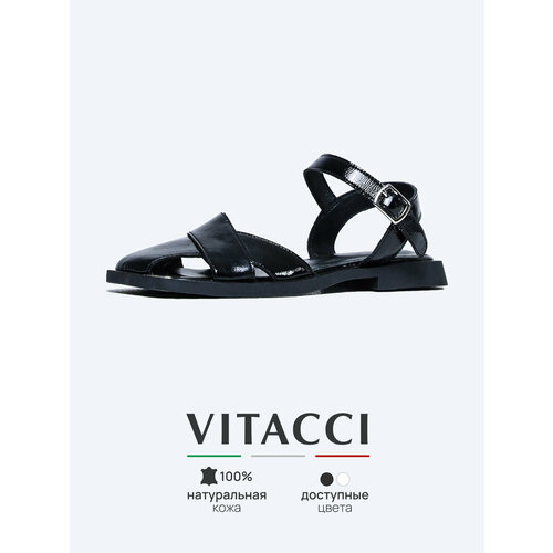 фото Сандалии vitacci, размер 37, черный