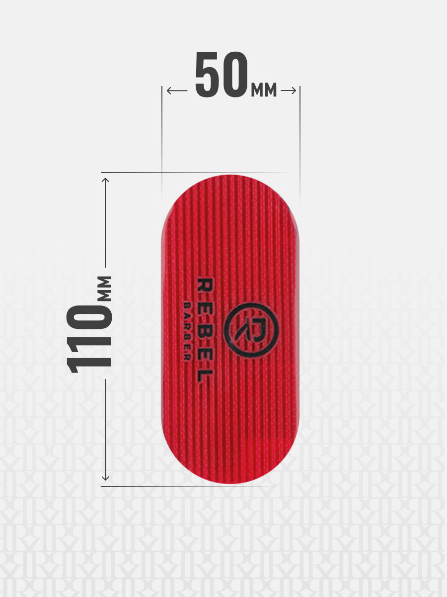 Фиксатор для волос парикмахерский REBEL BARBER, многоразовый 2 шт — фото 1