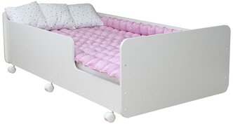 Кровать детская Pituso Mateo, размер (ДхШ): 164х88 см, спальное место (ДхШ): 160х80 см, цвет: белый