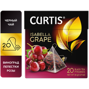 Чай черный Curtis "Isabella Grape" в пирамидках, 20 пак.