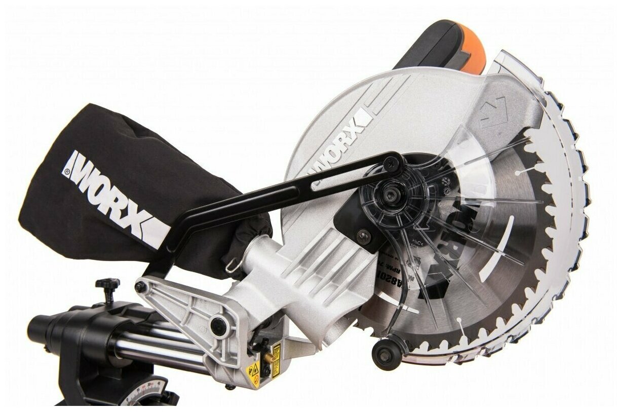 Торцовочная пила аккумуляторная WORX WX845.9 20В 216 мм