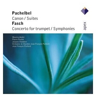 Компакт-диски, Apex, MAURICE ANDRE / PIERRE PIERLOT / JEAN-FRANCOIS PAILLARD - Pachelbel: Orchestral Works (CD)