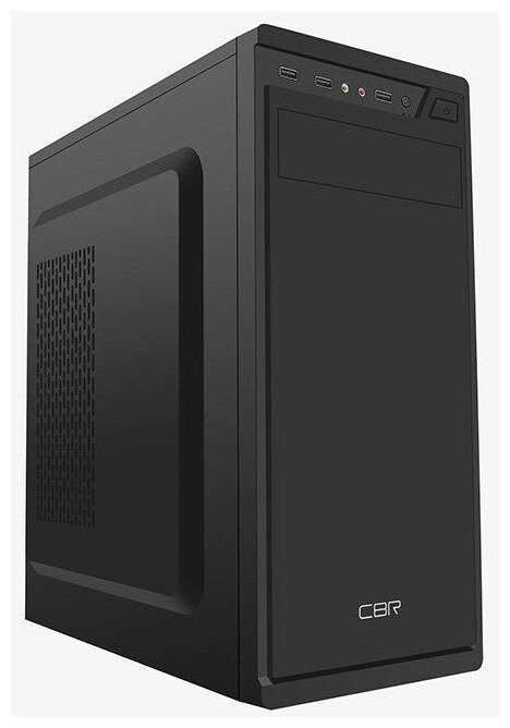 Корпус CBR PCC-ATX-J02-450W (ATX, mATX, Mini-ITX, Midi-Tower, 450 Вт, 2xUSB 2.0, Audio)