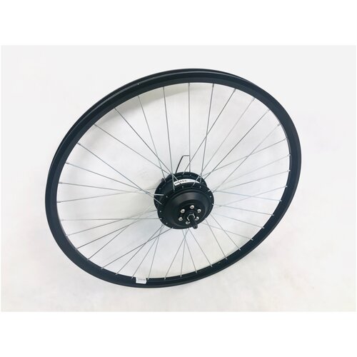 Редукторное мотор колесо в сборе на 36-48v/350w Ватт для велосипеда 27,5