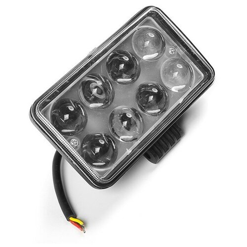 Противотуманная фара, 12 В, 8 LED, IP67, 6000 К, направленный свет