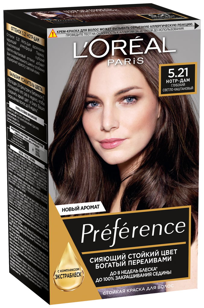 L'Oreal Paris Preference стойкая краска для волос