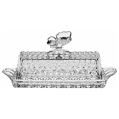 Масленка 20,5 см Crystal Bohemia 