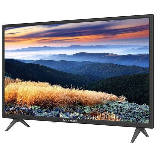 Телевизор Topdevice TDTV32BS01HBK 32 1366x768DVB-T2CS2HDMI 3 USB 2 Smart TV чёрный 9569853 1231800₽