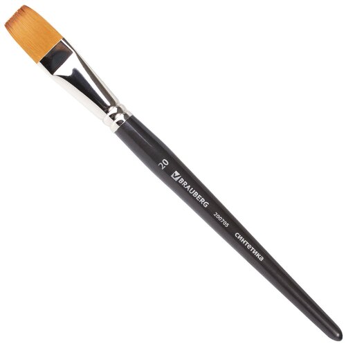 Упаковка 3 шт Кисть художественная проф BRAUBERG ART CLASSIC синтетика мягкая под колонок плоск 20 кор руч 200705 1023₽