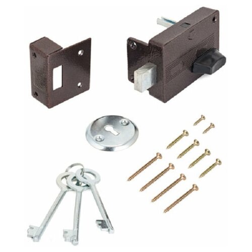 Замок накладной с вертушкой ЗН4А-москва 1330₽