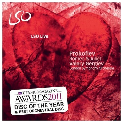 AUDIO CD PROKOFIEV Romeo and Juliet. London Symphony Orchestra / Valery Gergiev. 2008. прокофьев ромео и джульета london symphony orchestra андре превин prokofiev romeo and juliet