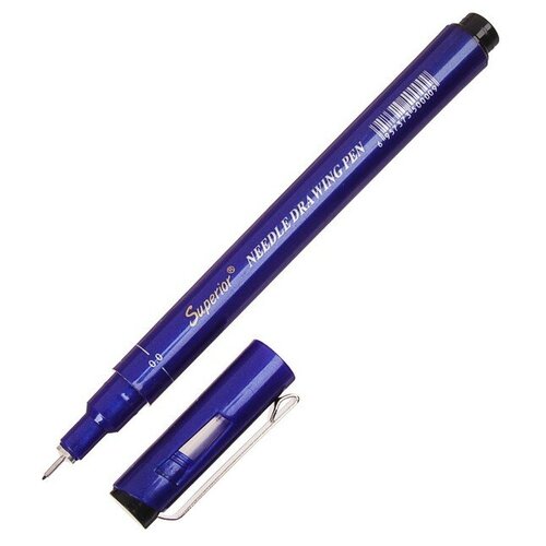 Линер Superior, 0.2 мм, чёрный, 12 штук