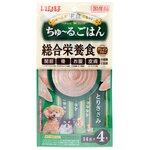 Нежный суп-пюре Japan Premium Pet INABA для собак на основе парной курицы, 14 г х 4 шт - изображение