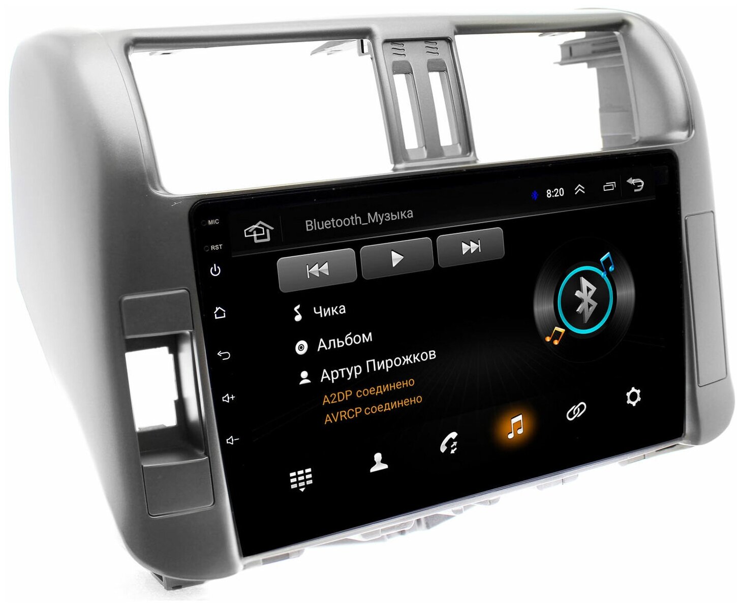 Штатная android магнитола для Toyota Land Cruiser Prado 2009 - 2013