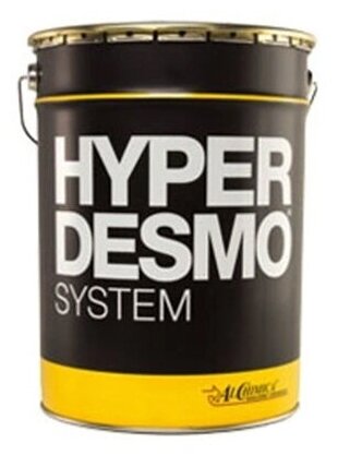 фото Мастика гидроизоляционная полиуретановая Гипердесмо (Hyperdesmo), упаковка 6 кг, серый цвет