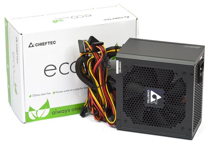 Блок питания Chieftec Gpe-500s Eco 500W 85 Plus Retail Gpe-500s .