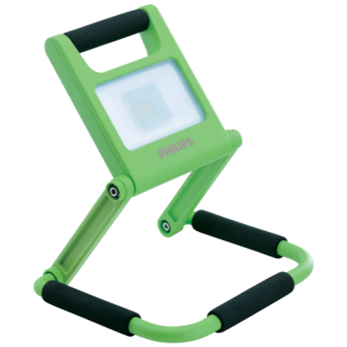 Прожектор светодиодный аккумуляторный 10 Вт Philips Essential SmartBright Portable Worklight BGP110 GREEN