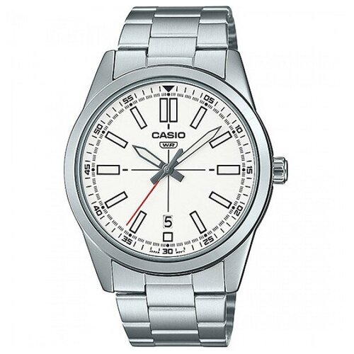 Наручные часы CASIO, серебряный наручные часы casio часы casio mtp b200d 7e серебряный