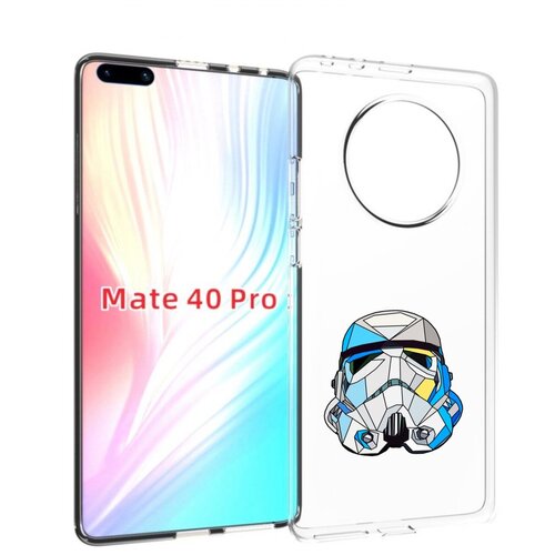 Чехол MyPads star wars дарт вейдер для Huawei Mate 40 Pro (NOH-NX9) задняя-панель-накладка-бампер