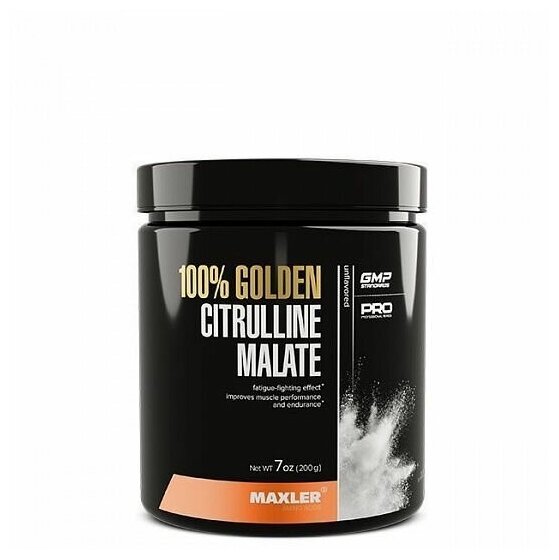 Maxler 100% Golden Citrulline Malate (банка), 200 г